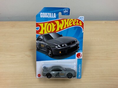 2024 Hot Wheels HW J-Imports Gray “GODZILLA” Nissan Skyline GT-R (BCNR33) MONMC-image