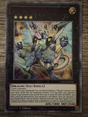 Yugioh! Starliege Photon Blast Dragon (Purple) LDS2-EN054 1st Ed NM-image