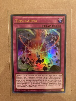 Yu-Gi-Oh! TCG Trivikarma  - PHHY-EN074 1st Edition Ultra Rare NM-image