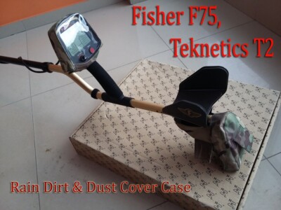 Kit 2pcs Rain Dirt & Dust Cover Case for Fisher F75 Teknetics T2 Metal Detector-image