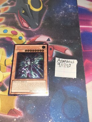 Yugioh Galaxy-Eyes Photon Dragon Ultimate 1st Ed no name Mint misprint-image