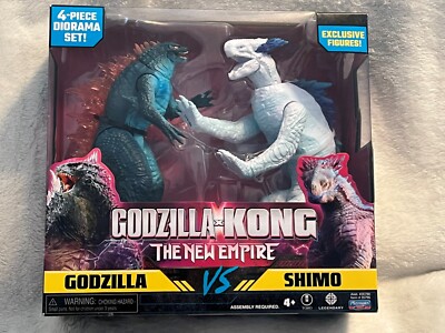 MonsterVerse GODZILLA x KONG: THE NEW EMPIRE: GODZILLA vs SHIMO Figure Set-image