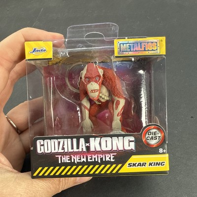 Godzilla X Kong The New Empire Skar King Keychain Jada Metalfigs Toy 2.5