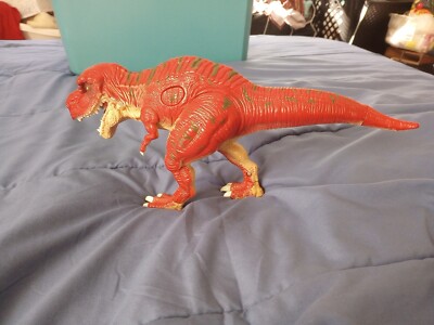 Tyrannosaurus Rex Dinosaur Action Figure Toy Red Sound Godzilla Roar Arms Pose-image
