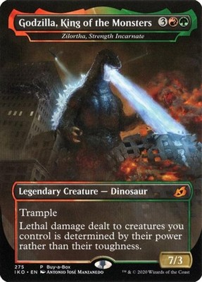 MTG English Godzilla, King of the Monsters - Zilortha, Strength Incarnate NM-image