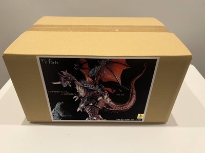 Resin Cast Kit Figure T's Facto Destroyah vs Godzilla with Box-image