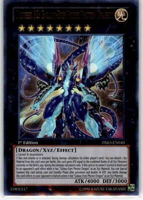 Number 62: Galaxy-Eyes Prime Photon Dragon Yu-Gi-Oh! PRIO-EN040 (UR) 1st Ed-image