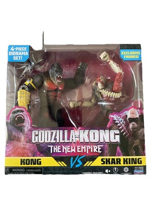 MonsterVerse GODZILLA x KONG the New Empire (2024) KONG vs SKAR KING Figures!-image