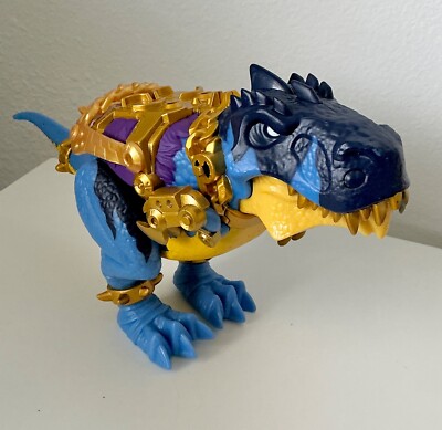 Treasure X Dino Gold Dino Dissection Action Figure Armor Dinosaur T rex-image