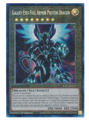 Galaxy-Eyes Full Armor Photon Dragon RA01-EN037 Prismatic Collector's Rare-image