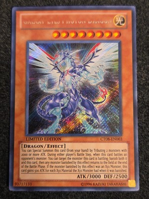 *Misprint* Galaxy-Eyes Photon Dragon CT08-EN003 Collectors Tins Secret Half Name-image