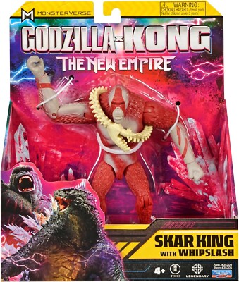 Monsterverse Godzilla x Kong: The New Empire 6 Inch Skar King with Whipslash 4+-image