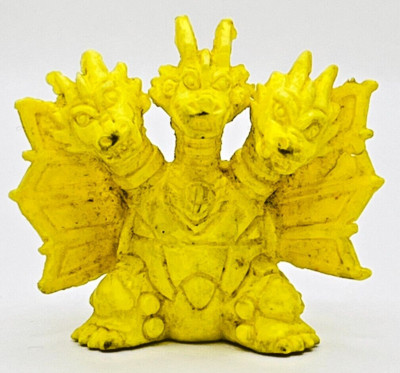 King Ghidorah Yellow Godzilla Eraser Monster Vintage Toei Mini Figure Japanese-image