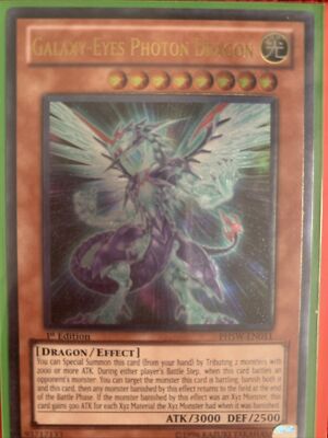Yu-Gi-Oh! Galaxy-Eyes Photon Dragon Ultimate Rare 1st Edition PHSW-EN011 NM-image