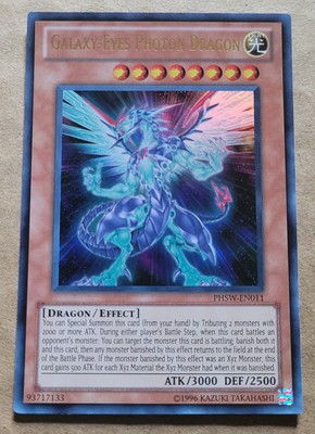 YUGIOH GALAXY-EYES PHOTON DRAGON PHSW-EN011 Ultra Rare NM Photon Shockwave-image