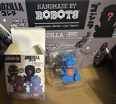 Handmade by Robots Godzilla Knits Blind Box Blue And Orange Mini-image