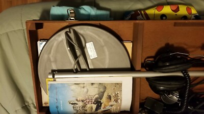 Rare Fisher M-Scope Metal Detector Model T-30 w/ Wooden Box MS33-image