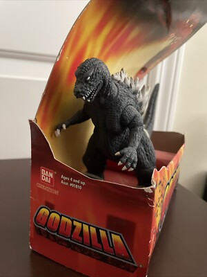 2001 Godzilla Action Figure #91810 New in Box Sealed-2005 BanDai Creation Toho-image