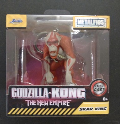 Skar King METALFIGS Key Chain Godzilla x Kong The New Empire 2.5 Inch Age 8+ -image
