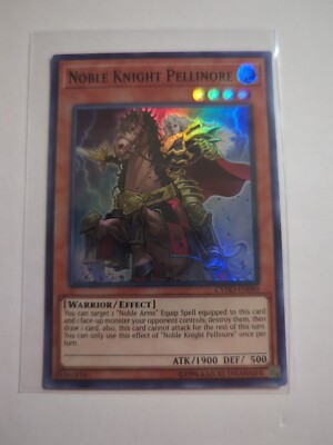 Yugioh! Noble Knight Pellinore CYHO-EN090 - Super Rare Near Mint-image