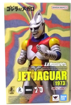 Bandai S.H.MonsterArts Jet Jaguar 1973 SHM Action Figure New In Hand-image