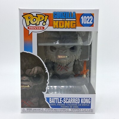 Funko Pop! Battle-Scarred Kong 1022 Godzilla vs. Monster Movie Vinyl Figure Toy-image
