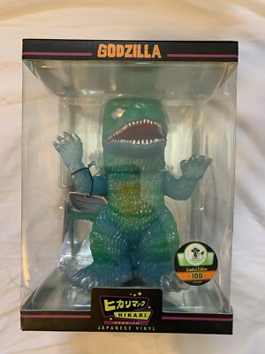 Hikari Funko Godzilla (Deep Sea) Figurine RARE ECCC 2016 Complete in Box-image