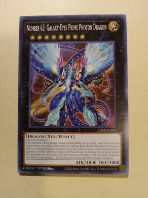 Number 62: Galaxy-Eyes Prime Photon Dragon LDS2-EN053 Legendary Duelists: Season-image