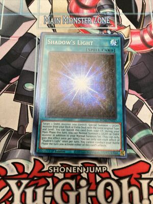 Shadow’s Light Secret Rare 1St Edition BLMR-EN037 Yugioh-image