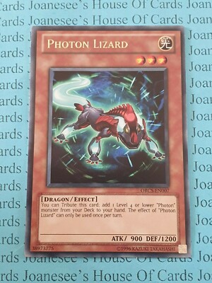 Photon Lizard ORCS-EN007 Silver Rare Yu-Gi-Oh Card (U) New-image