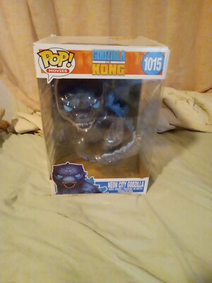 Slightly Damaged Box Neon City Godzilla Jumbo 10” Inch Funko Pop 1015-image