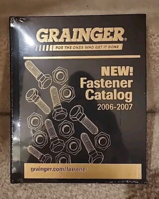 Grainger Leather Bound Fastener Catalog 2006-2007-image
