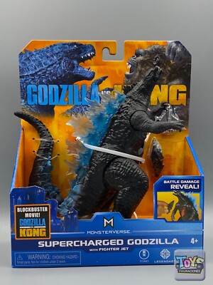 Playmates Monsterverse GODZILLA VS KONG Supercharged Godzilla 6