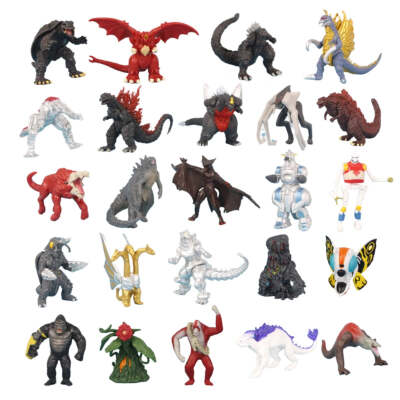 24pcs/set Godzilla vs King Kong Figure Model Toys-image