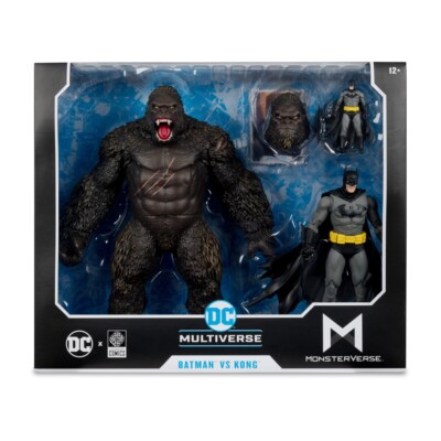 DC Monsterverse Justice League vs. Godzilla & Kong – Batman vs. Kong 🦇🦍 Figure-image