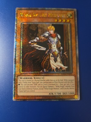 Noble Knight Medraut (Quarter Century Secret Rare) RA04-EN205 Stampede 1st Ed-image