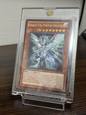 Yu-Gi-Oh! Yugioh Galaxy-Eyes Photon Dragon 1st Ultimate Rare English Edition-image