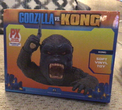 Godzilla VS King Kong Soft 2021 SDCC PX Previews Exclusive Vinyl Toy NEW-image