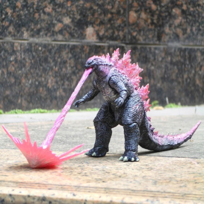18cm Godzilla vs. Kong 2 The New Empire Pink Back Godzilla Evolved Action Figure-image