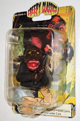 Fighting KING KONG Holding Club 2'' Finger Puppet Creepy Classics Unopened! NEW-image