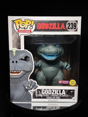 Funko Pop! Vinyl 6 in: Godzilla - Godzilla (Glows in the Dark) (6 inch) #239-image
