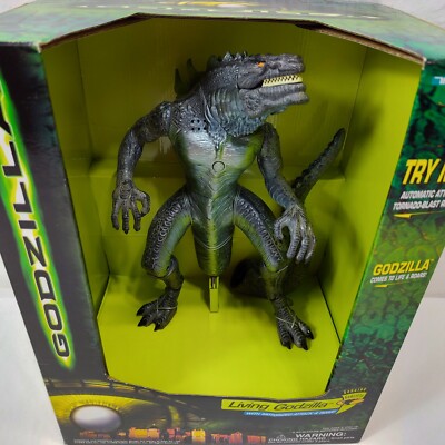 Godzilla Trendmasters Living Godzilla 1998 VTG New In Box-image