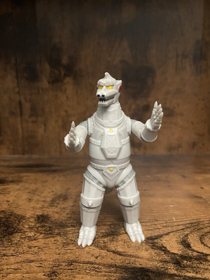 Godzilla Mechagodzilla 4” Figure ‘74 Space Titanium Toho Super7 ReAction Toy -image