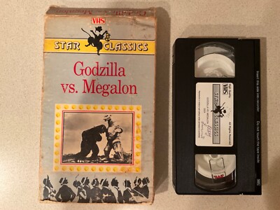 Godzilla vs Megalon (VHS, 1985, Star Classics Big Box)-image