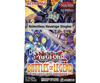 Battles Of Legend Relentless Revenge Singles Yu-Gi-Oh Card Game-image
