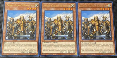 Noble Knight Brothers MAGO-EN083 Maximum Gold 1st Edition X3-image
