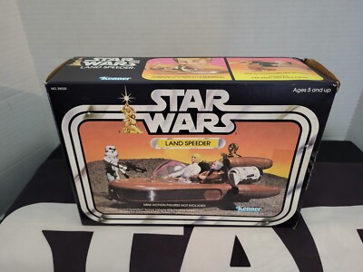 Landspeeder 1977 FIRST 1st BOX STAR WARS Original Kenner 1978 SEALED NEW RARE!!-image