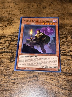 Noble Knight Eachtar MAGO-EN084 Rare 1st Edition Yugioh Card -image