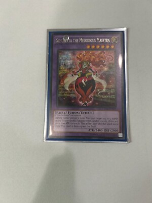 Yugioh Schuberta The Melodious Maestra Rare Unlimited CROS-EN039-image