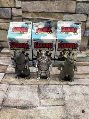 Godzilla Monster Island Super 7 Lot Of 3 Kaiju Blind Box-image